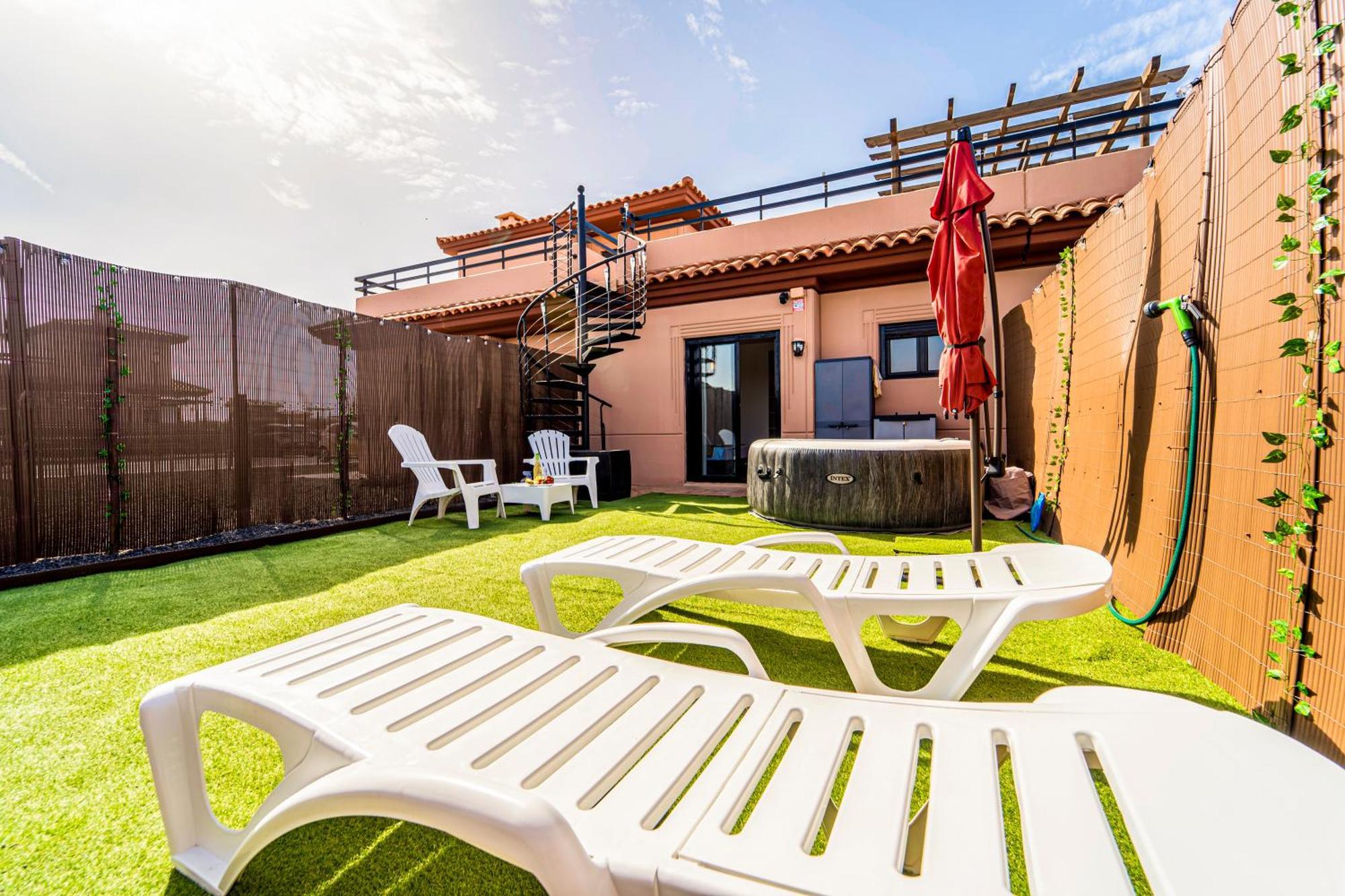 Villa Colibri Dorado Lajares Bagian luar foto